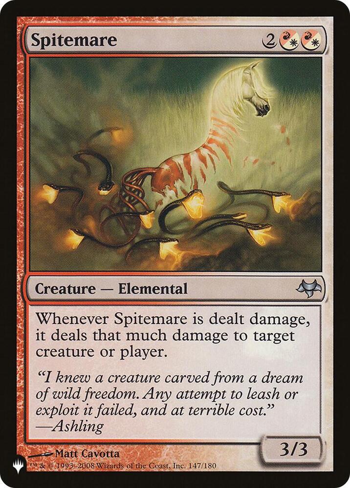 Spitemare [The List Reprints] 147/180