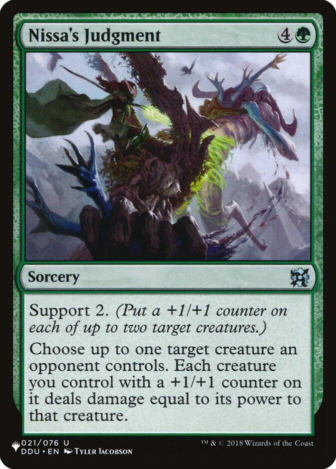Nissa's Judgment [The List Reprints] 021/076