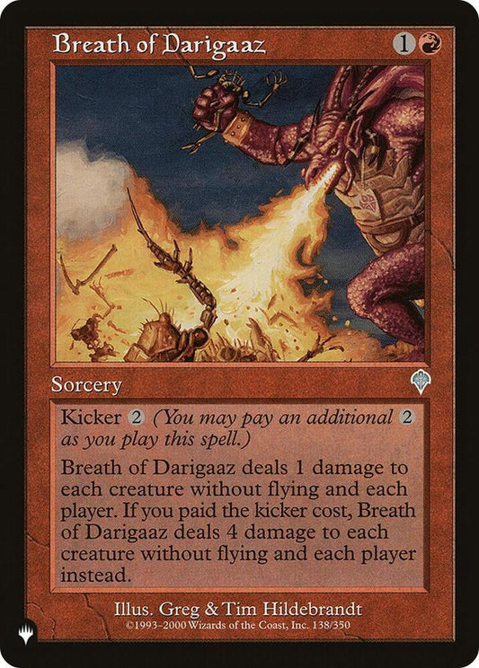 Breath of Darigaaz [The List Reprints] 138/350