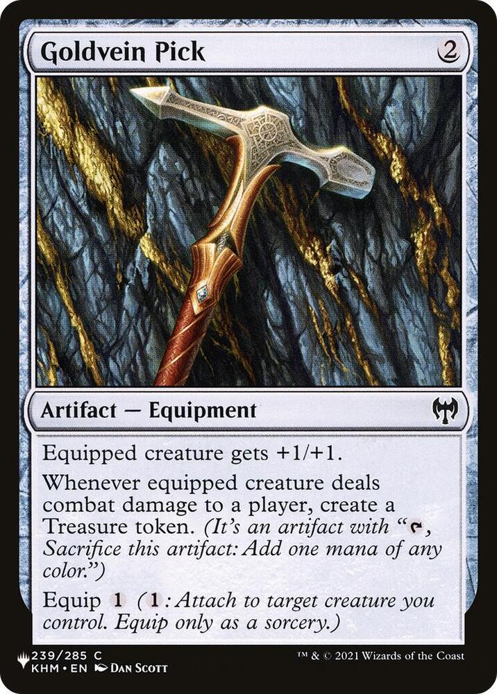 Goldvein Pick [The List Reprints] 239/285