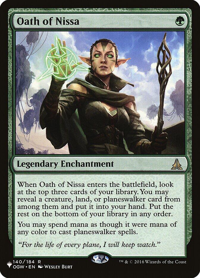 Oath of Nissa [The List Reprints] 140/184