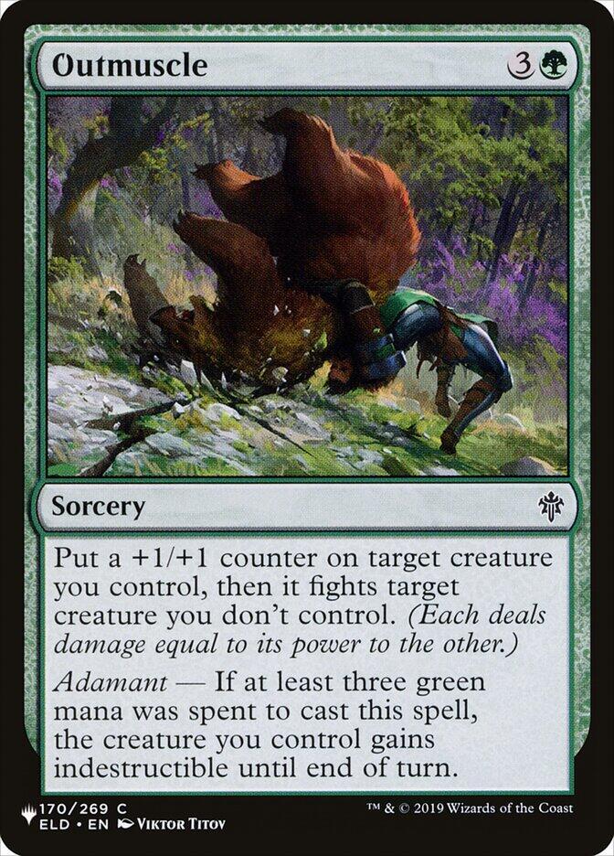 Outmuscle [The List Reprints] 170/269