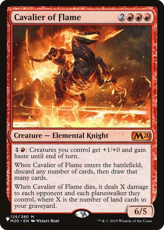 Cavalier of Flame [The List Reprints] 125/280