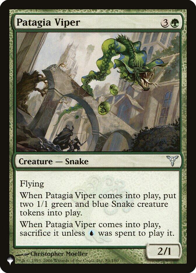 Patagia Viper [The List Reprints] 89/180