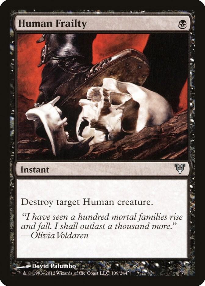 Human Frailty [Avacyn Restored] 109