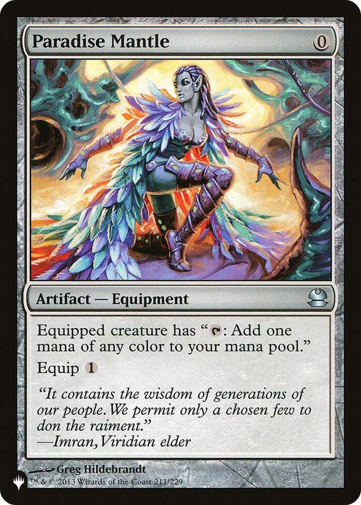 Paradise Mantle [The List Reprints] 211/229