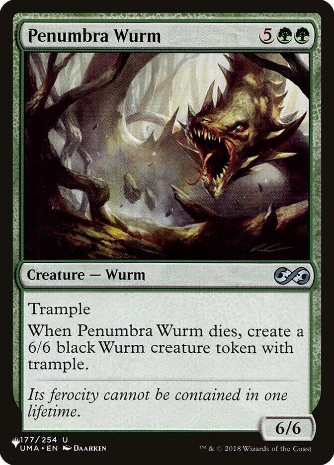 Penumbra Wurm [The List Reprints] 177/254