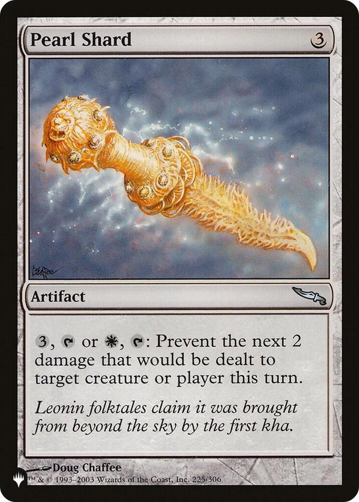 Pearl Shard [The List Reprints] 225/306
