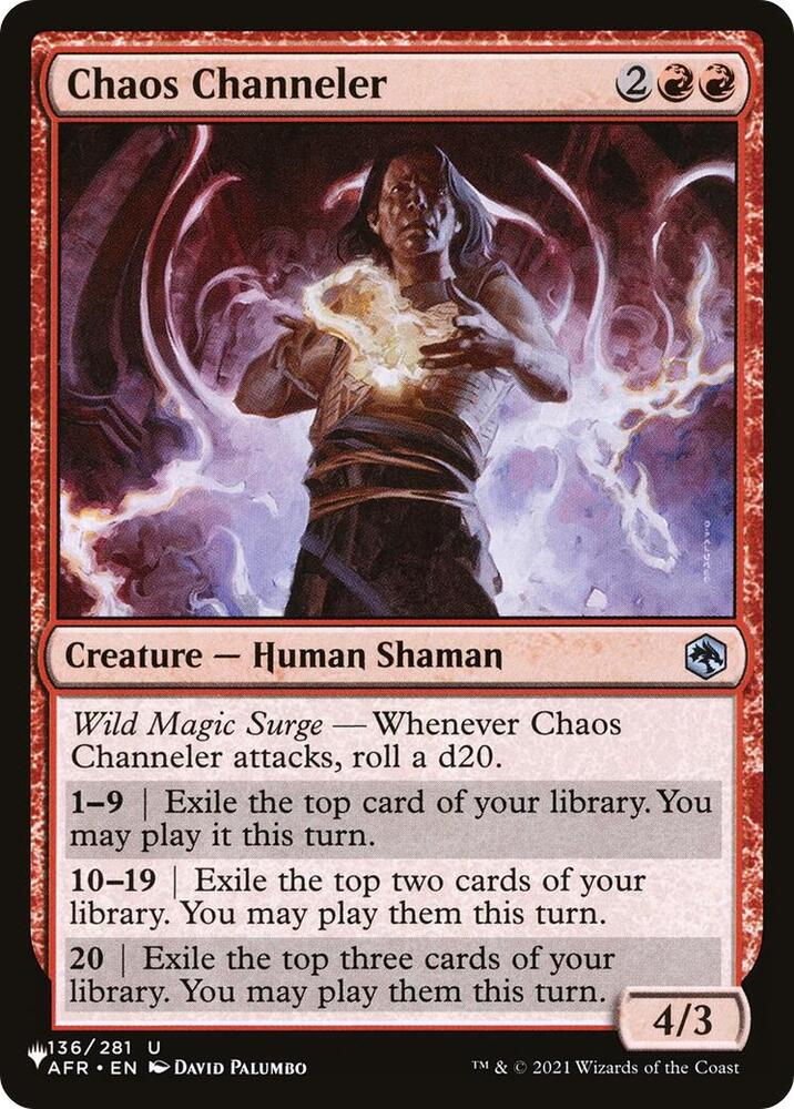 Chaos Channeler [The List Reprints] 136/281