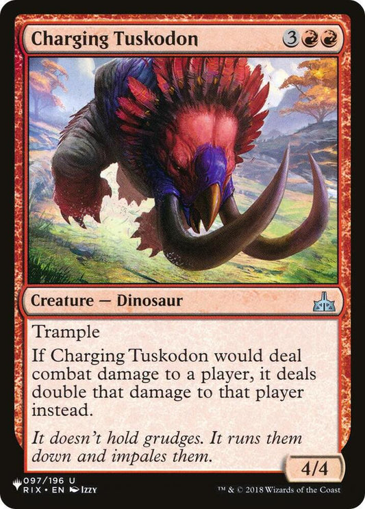 Charging Tuskodon [The List Reprints] 097/196