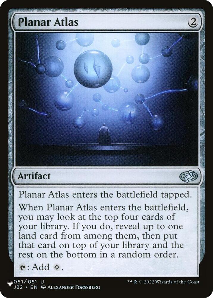 Planar Atlas [The List Reprints] 051/051