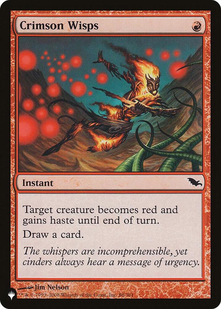 Crimson Wisps (SHM) [The List Reprints] 88/301