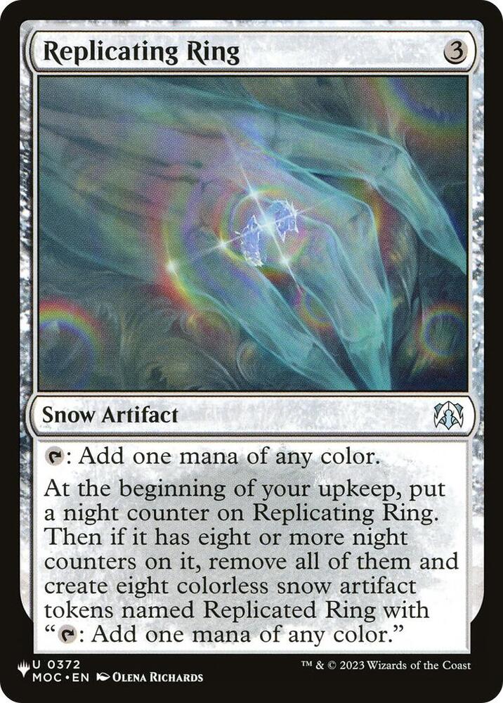 Replicating Ring [The List Reprints] 0372