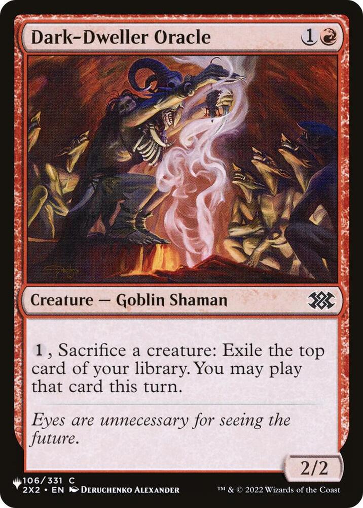 Dark-Dweller Oracle [The List Reprints] 106/024