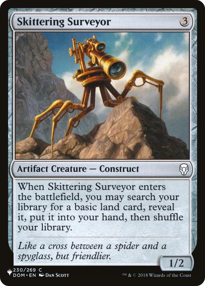Skittering Surveyor [The List Reprints] 230/269