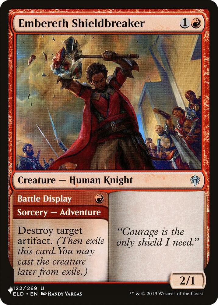 Embereth Shieldbreaker [The List Reprints] 122/269