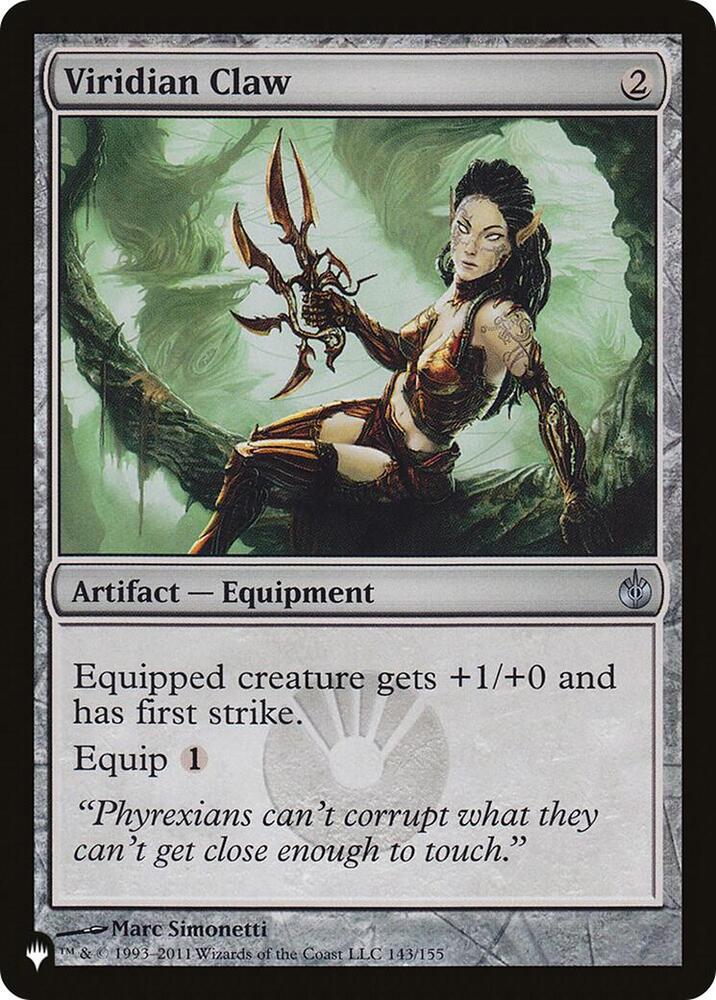 Viridian Claw [The List Reprints] 143/155