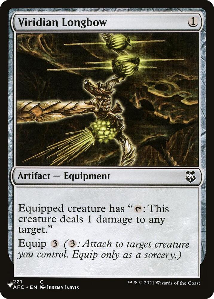 Viridian Longbow [The List Reprints] 221/062