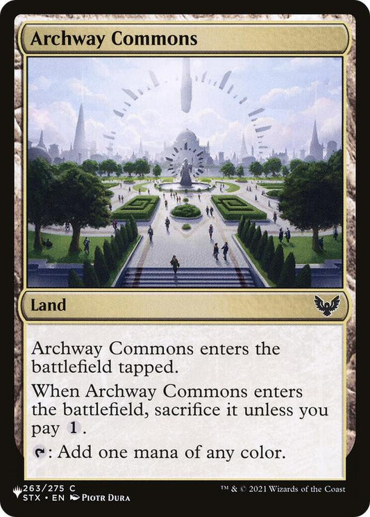 Archway Commons [The List Reprints] 263/275