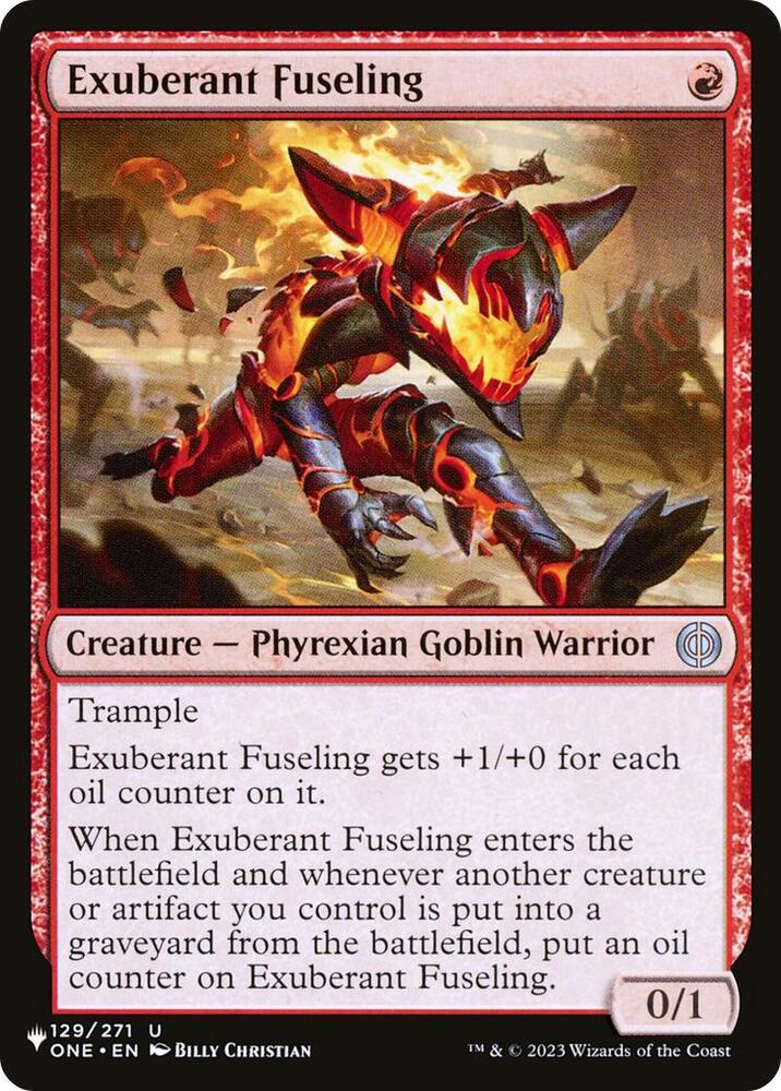 Exuberant Fuseling [The List Reprints] 129/271