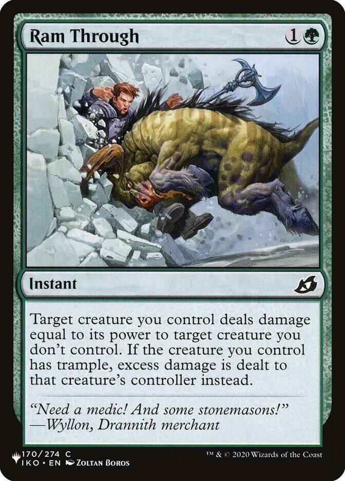 Ram Through [The List Reprints] 170/274