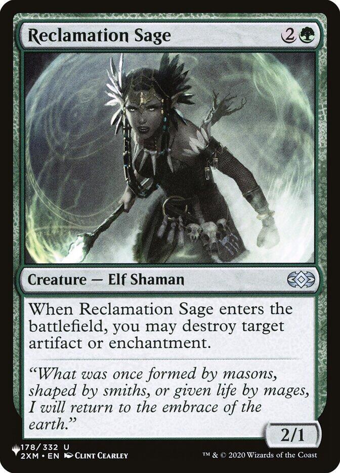 Reclamation Sage (2XM) [The List Reprints] 178/332