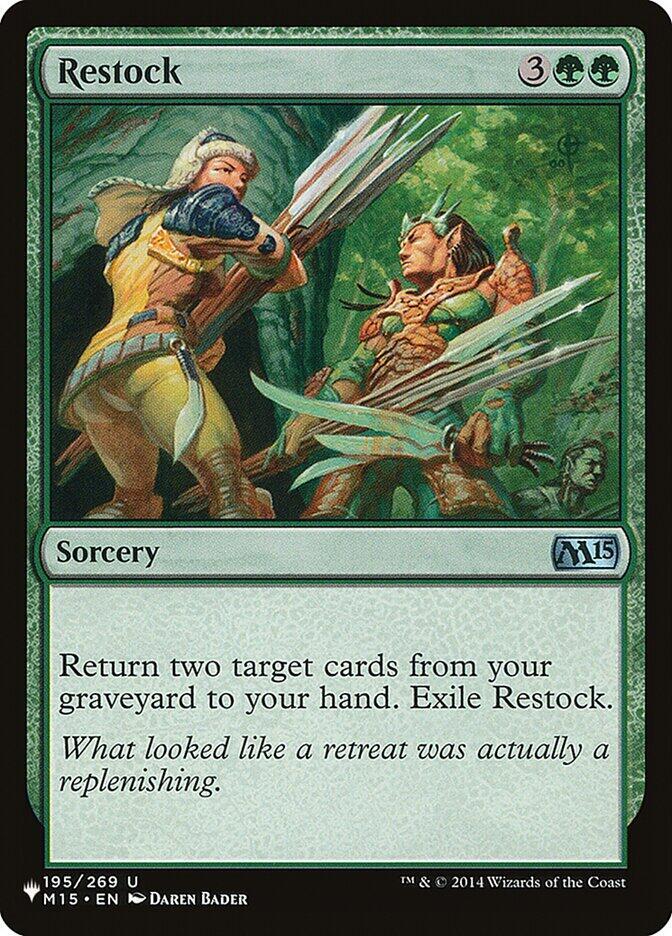 Restock [The List Reprints] 195/269