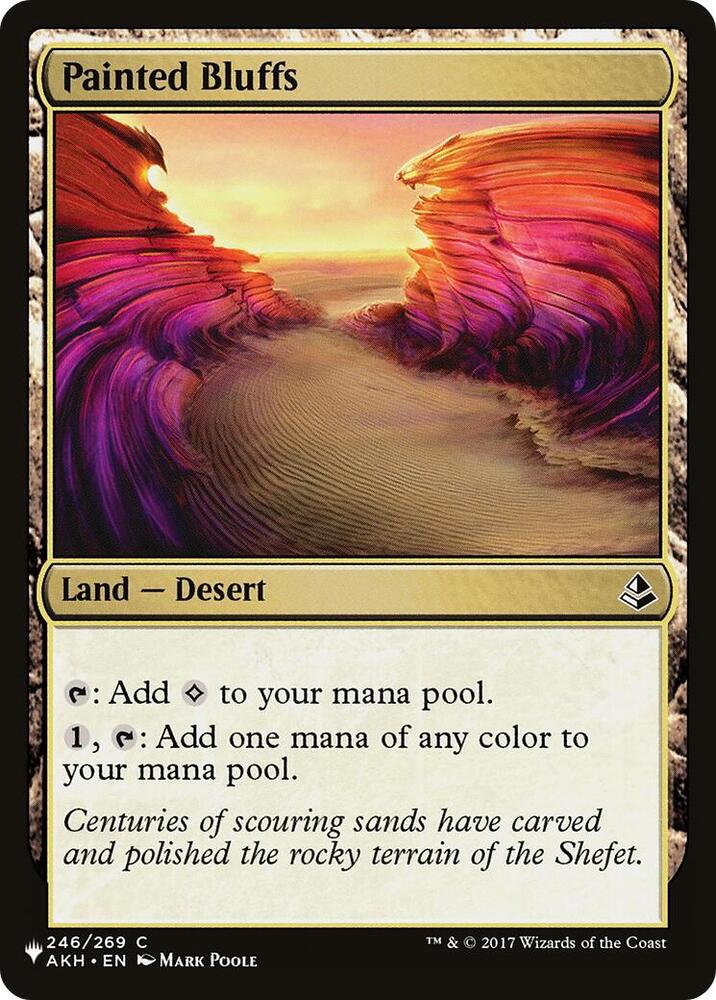 Painted Bluffs [The List Reprints] 246/269