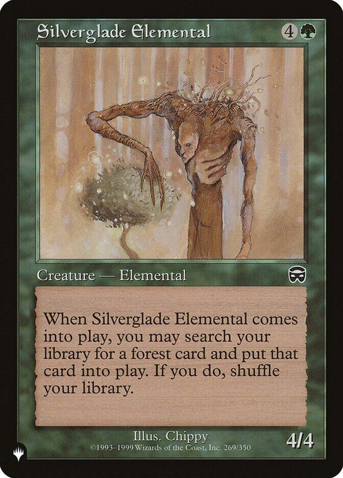 Silverglade Elemental [The List Reprints] 269/350