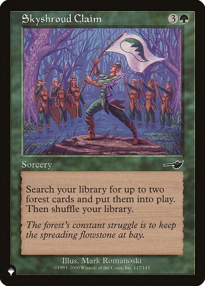 Skyshroud Claim [The List Reprints] 117/143
