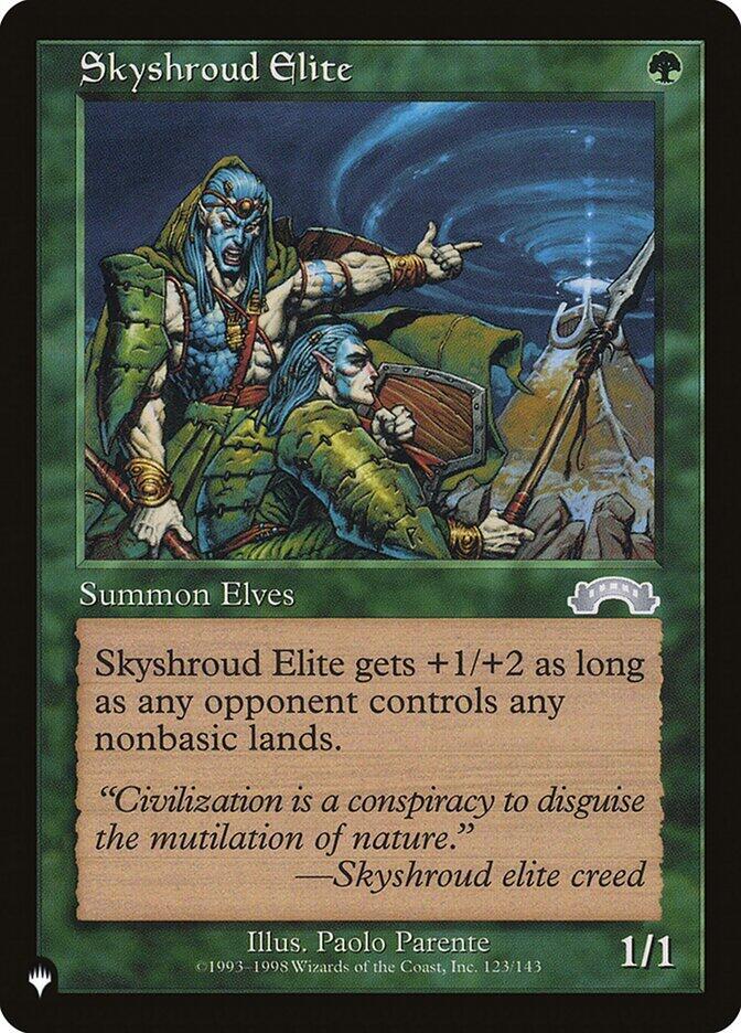 Skyshroud Elite [The List Reprints] 123/143