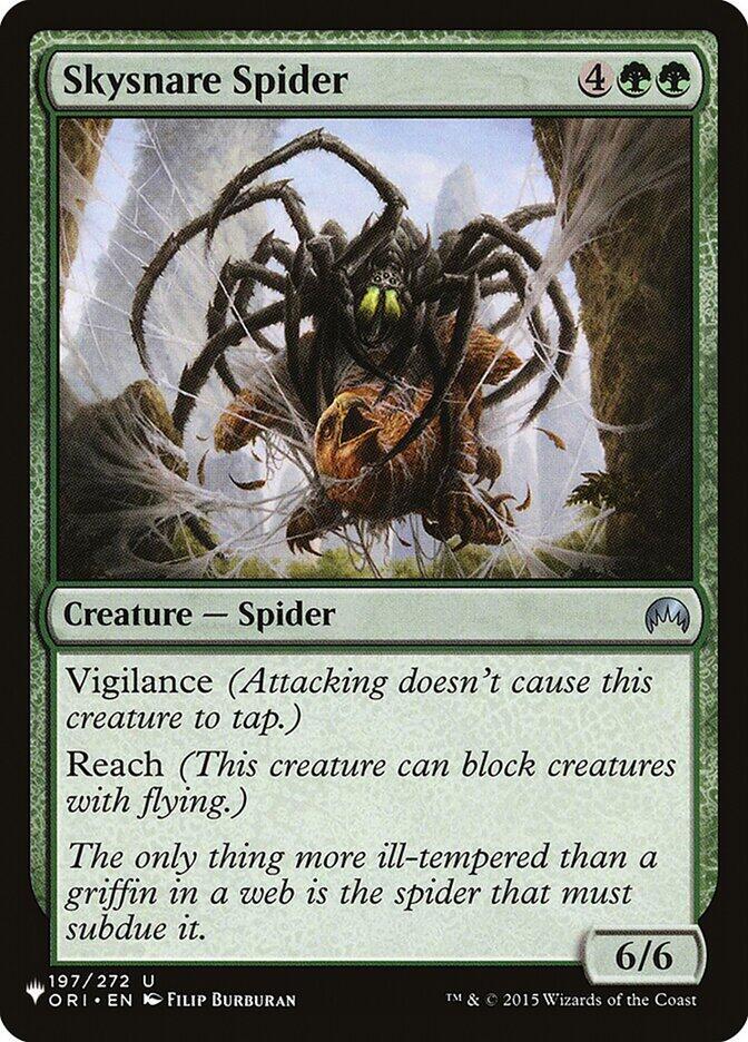 Skysnare Spider [The List Reprints] 197/272