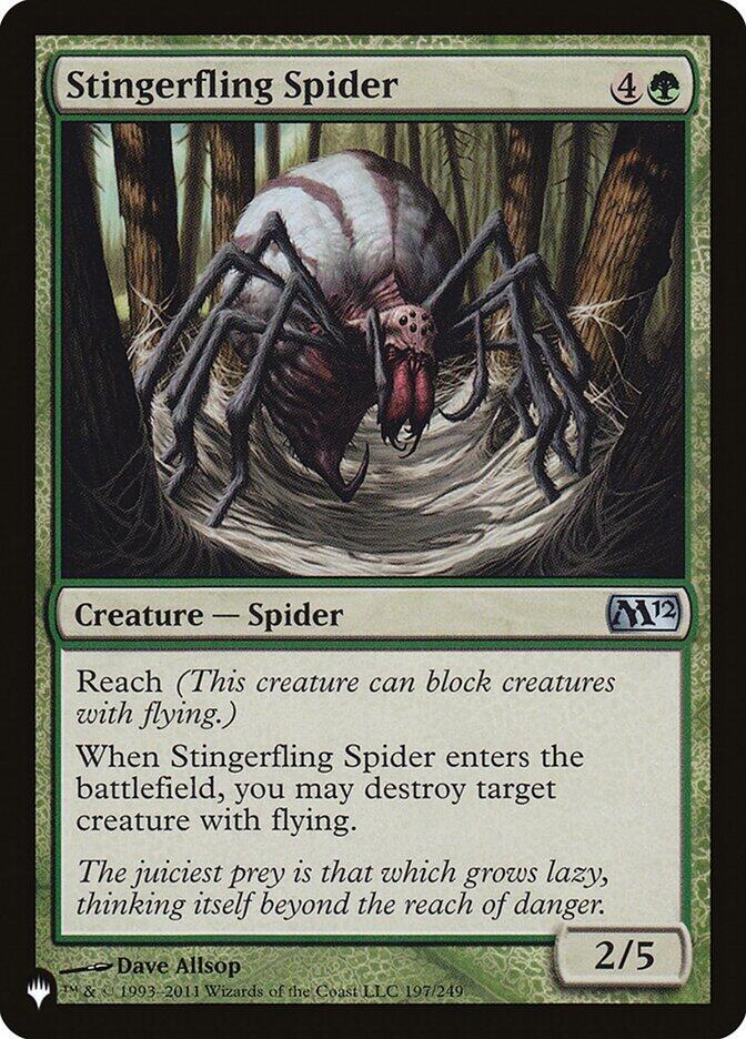 Stingerfling Spider [The List Reprints] 197/249
