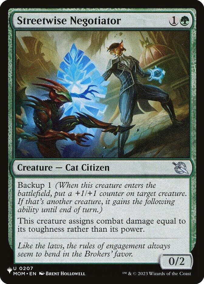 Streetwise Negotiator [The List Reprints] 0207