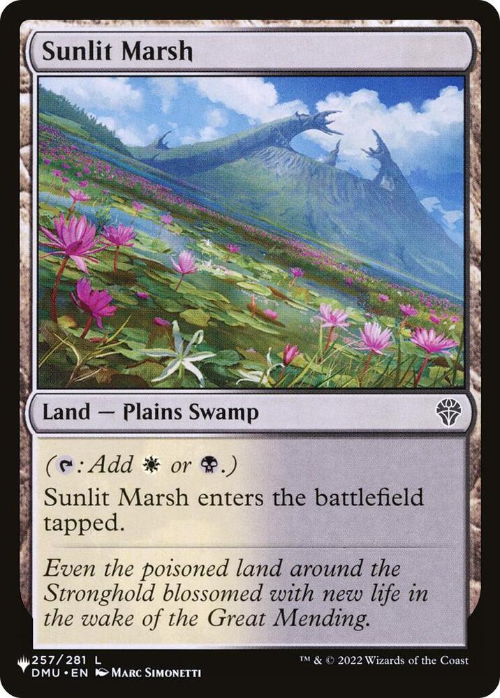 Sunlit Marsh [The List Reprints] 257/281