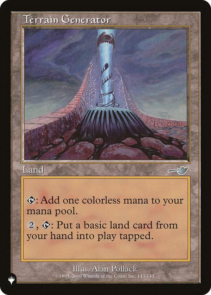 Terrain Generator [The List Reprints] 143/143