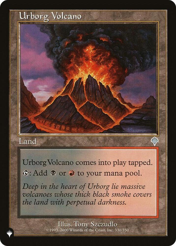 Urborg Volcano [The List Reprints] 330/350