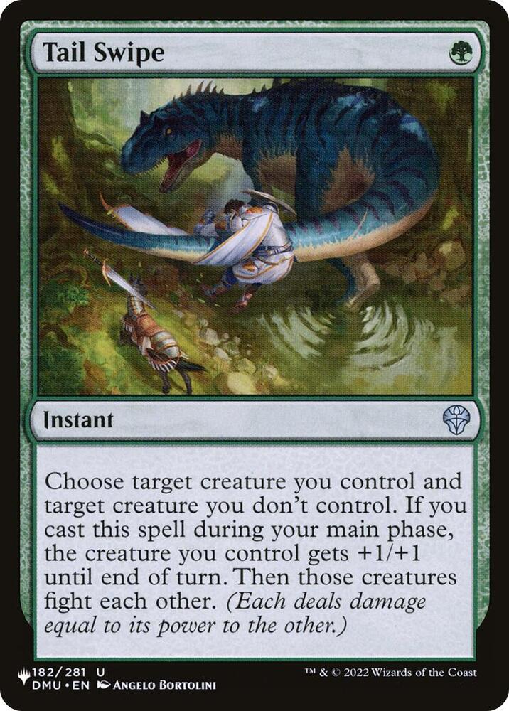 Tail Swipe [The List Reprints] 182/281