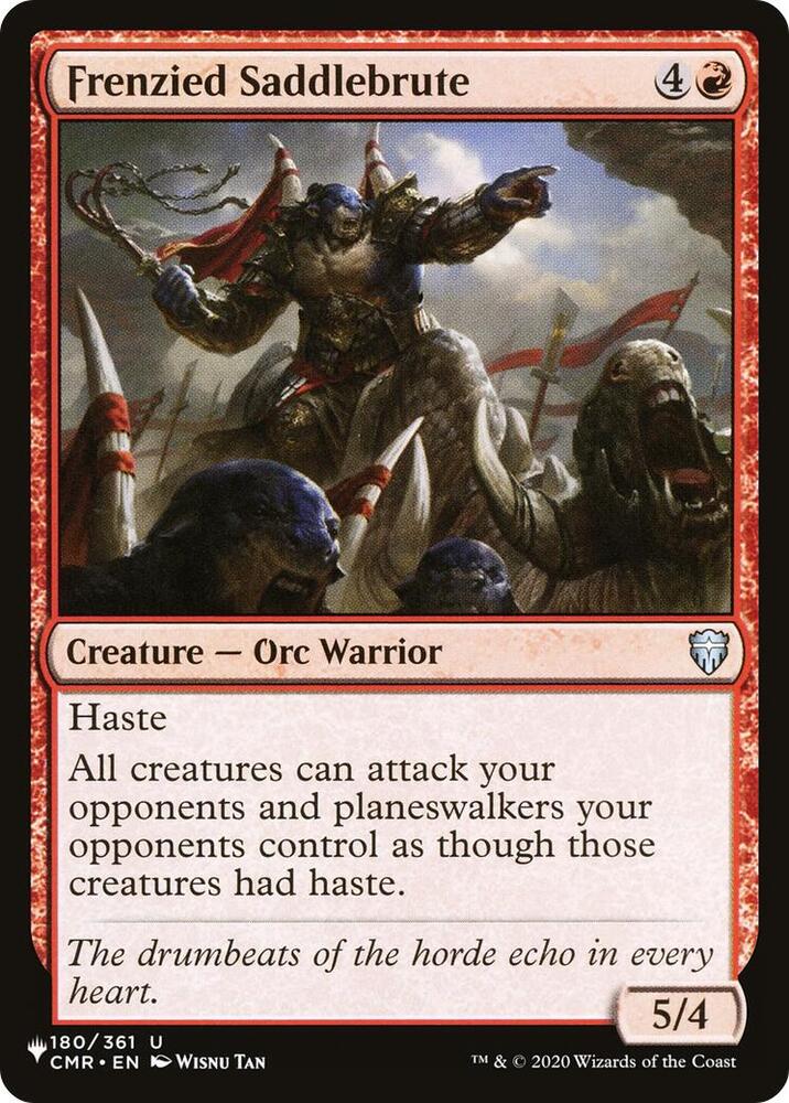 Frenzied Saddlebrute [The List Reprints] 180/361