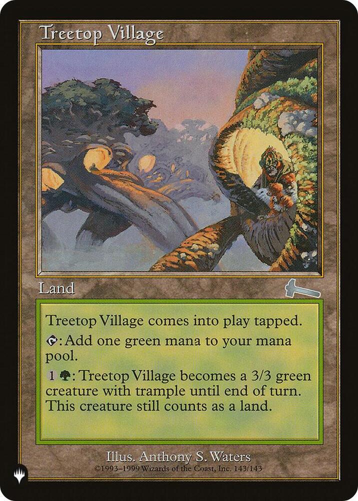 Treetop Village [The List Reprints] 143/143