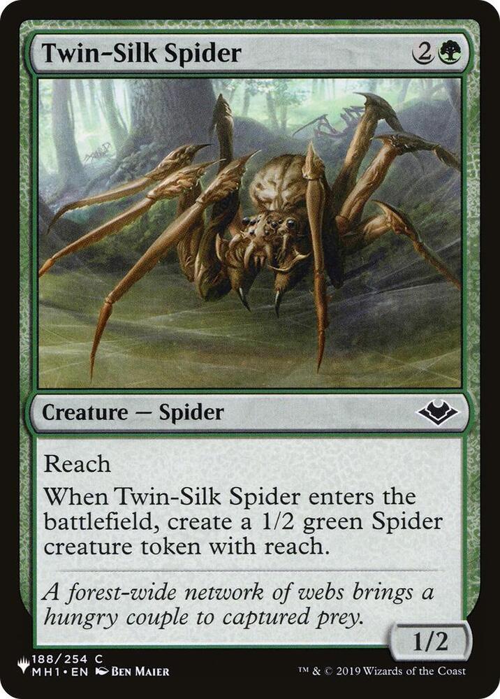 Twin-Silk Spider [The List Reprints] 188/254