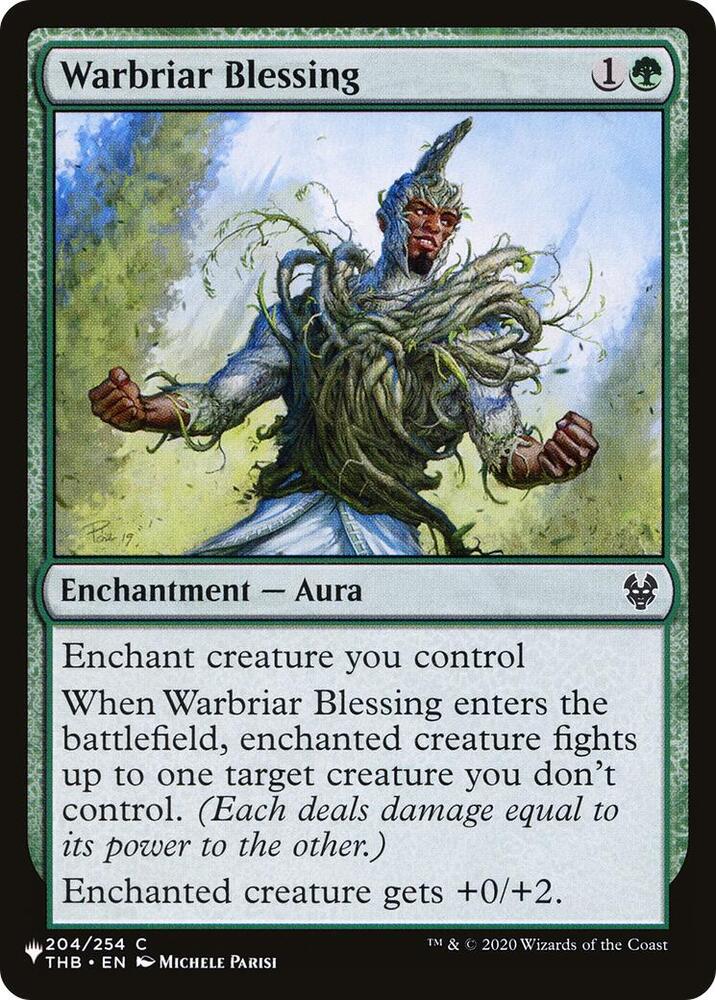 Warbriar Blessing [The List Reprints] 204/254