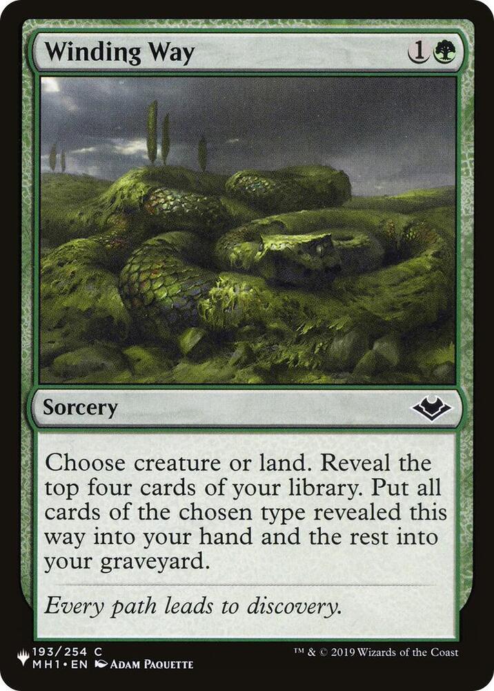 Winding Way [The List Reprints] 193/254