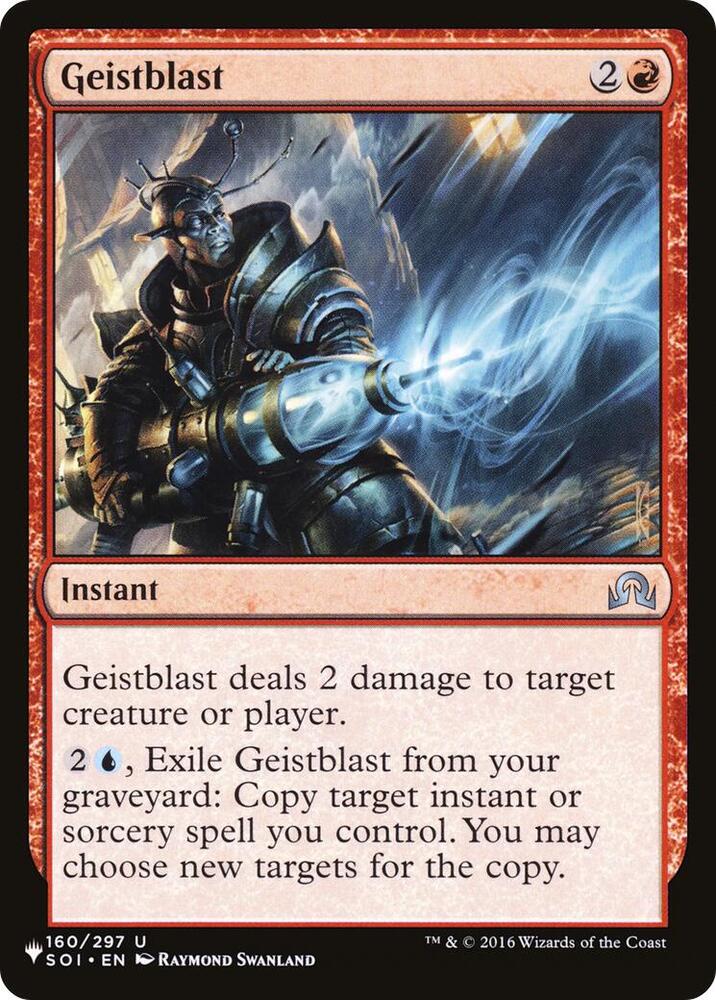 Geistblast [The List Reprints] 160/297