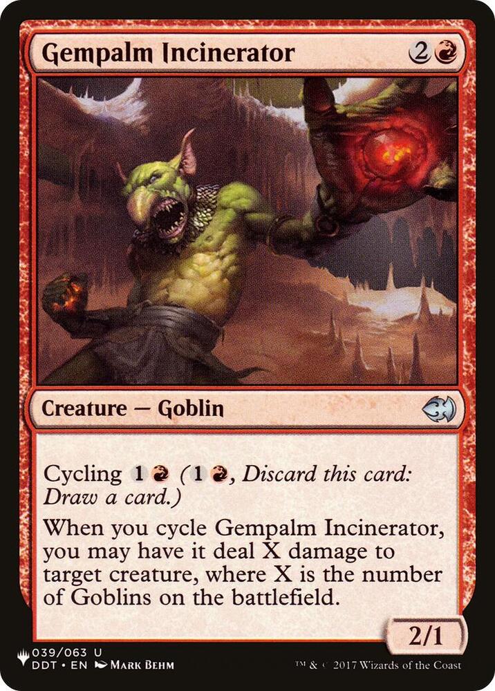 Gempalm Incinerator (DDT) [The List Reprints] 039/063