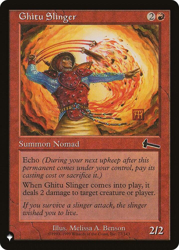 Ghitu Slinger [The List Reprints] 77/143