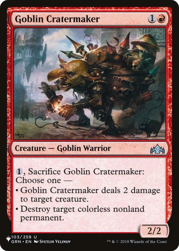 Goblin Cratermaker [The List Reprints] 103/259