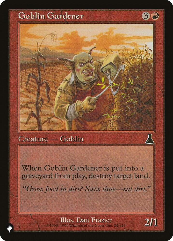 Goblin Gardener [The List Reprints] 84/143