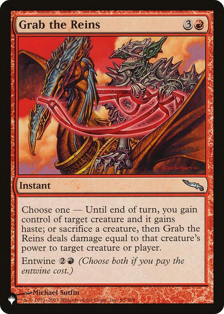 Grab the Reins [The List Reprints] 95/306