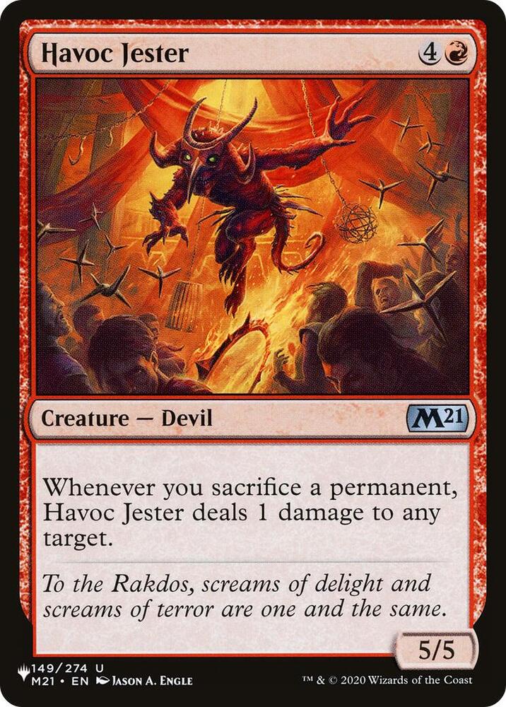 Havoc Jester [The List Reprints] 149/274